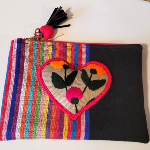 Handmade Mexican Clutch - Picture 1 of 8